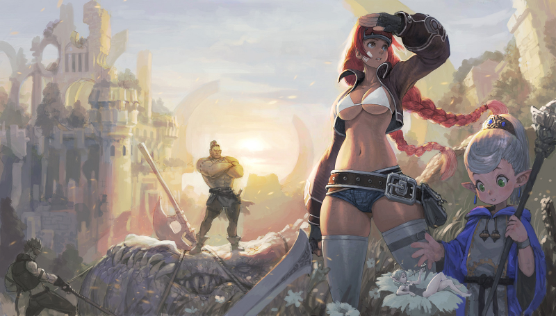 Illustration for article titled Time for More Terrific Korean Game Art!
